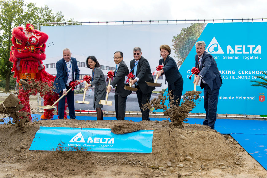 Delta verkündet die Grundsteinlegung für das neue Bürogebäude auf dem Automotive Campus im niederländischen Helmond
